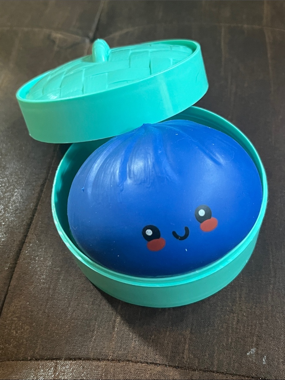 “The viral mystery dumpling” - shark series; royal blue dumpling